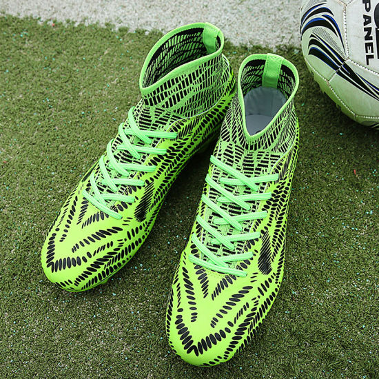 China Factory High Quality Anti-Slip Soccer Shoes Football Men Soccer Cleats Shoes