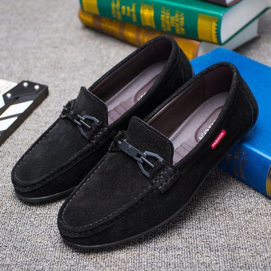 OEM ODM Summer Female Leather Flats Man Shoe Wholesale Loafers Mocassin Casual Flat Shoes for Men