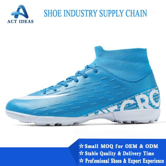 2019 EVA Soles Elastic Sports Running Shoe Men Blue Casual Sports Shoe