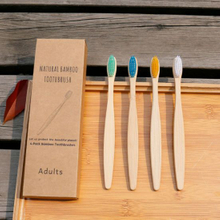 100% Natural Custom Logo Hotel Use Bamboo Toothbrush Soft Bristle Toothbrush