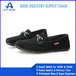 OEM ODM Summer Female Leather Flats Man Shoe Wholesale Loafers Mocassin Casual Flat Shoes for Men
