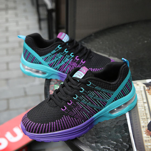 2018 Wholesale Fashion Boys & Girls Flat Knitting Casual Style Flat Sports Shoes