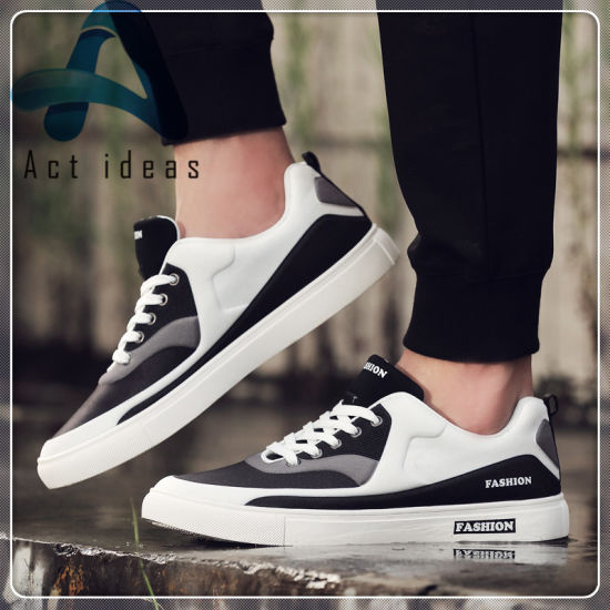 Latest Cotton Outdoor Running Walking Style Fashion Casual Man Shoes