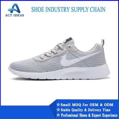 China Factory Wholesale Lace-up Non-Slip Man Sports Sneaker Fashion Shoe