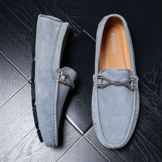 Hand Made Wholesale Fashion Leather Loafer Shoes for Men, Leather Casual Shoes Men
